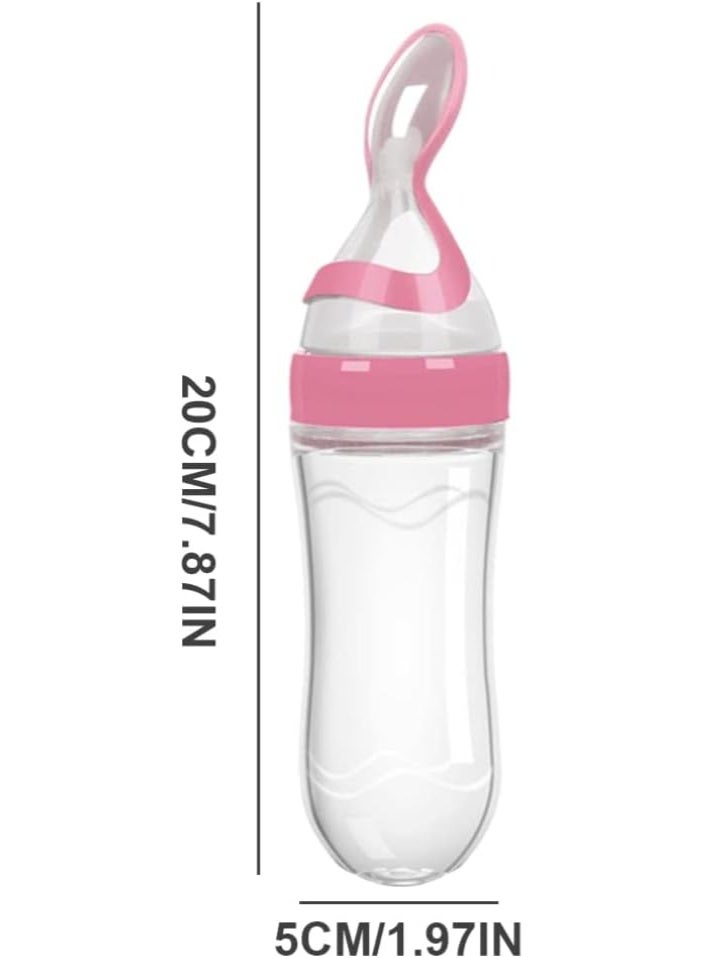 Chicco Silicone Squeeze Baby Feeding Bottle with Soft Spoon Tip, Hygienic Protective Cover and Stable Suction Base - BPA Free Food Grade Silicone for Purees. - Image 2